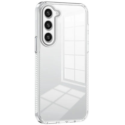 For Samsung Galaxy S23+ Clear Phone Case TPU PC Anti-Slip Drop-Proof Back Cover