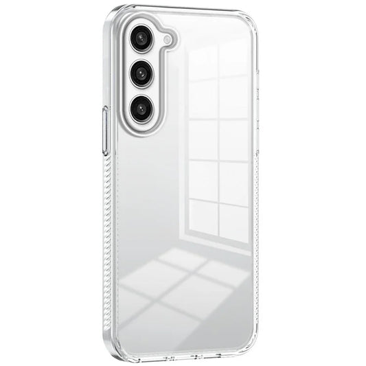 For Samsung Galaxy S23+ Clear Phone Case TPU PC Anti-Slip Drop-Proof Back Cover