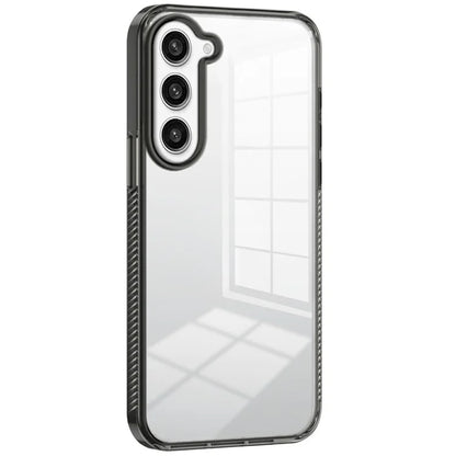 For Samsung Galaxy S23+ Clear Phone Case TPU PC Anti-Slip Drop-Proof Back Cover