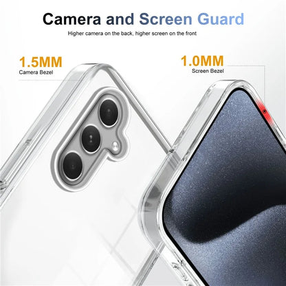 For 	Samsung Galaxy A55 5G Clear Phone Case TPU PC Anti-Slip Drop-Proof Back Cover