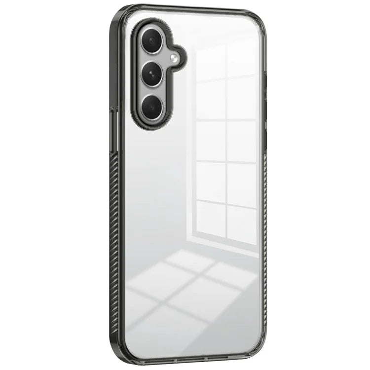 For 	Samsung Galaxy A55 5G Clear Phone Case TPU PC Anti-Slip Drop-Proof Back Cover