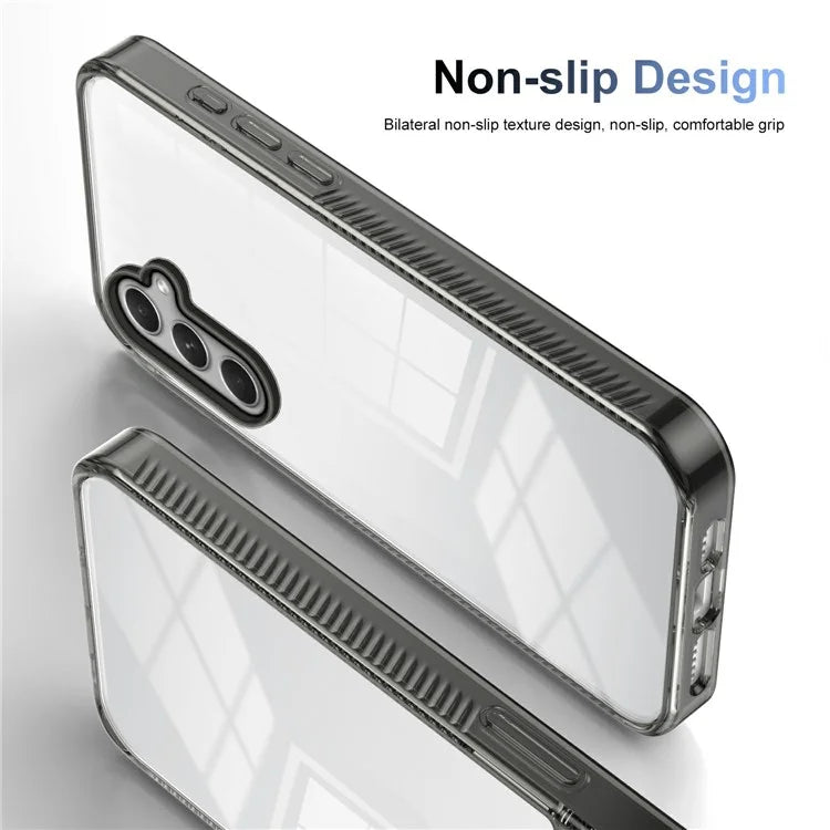 For 	Samsung Galaxy A55 5G Clear Phone Case TPU PC Anti-Slip Drop-Proof Back Cover