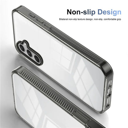 For 	Samsung Galaxy A55 5G Clear Phone Case TPU PC Anti-Slip Drop-Proof Back Cover