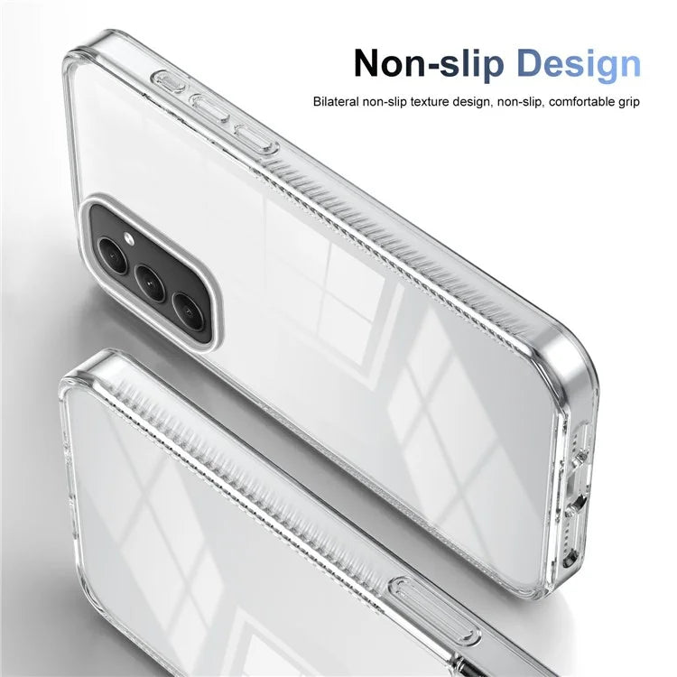 For Samsung Galaxy A35 5G Clear Phone Case TPU PC Anti-Slip Drop-Proof Back Cover