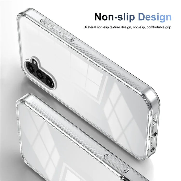For Samsung Galaxy A14 4G / 5G Clear Phone Case TPU PC Anti-Slip Drop-Proof Back Cover