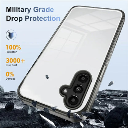 For Samsung Galaxy A14 4G / 5G Clear Phone Case TPU PC Anti-Slip Drop-Proof Back Cover