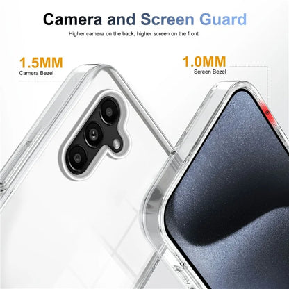 Forsamsung Galaxy A15 4G / 5G Clear Phone Case TPU PC Anti-Slip Drop-Proof Back Cover