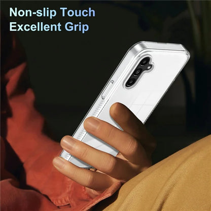 Forsamsung Galaxy A15 4G / 5G Clear Phone Case TPU PC Anti-Slip Drop-Proof Back Cover