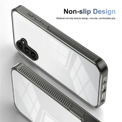 Forsamsung Galaxy A15 4G / 5G Clear Phone Case TPU PC Anti-Slip Drop-Proof Back Cover