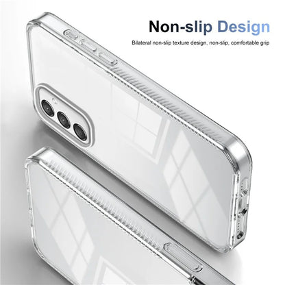 For 	Samsung Galaxy A25 5G (Global) (161.0 x 76.5 x 8.3mm) Clear Phone Case TPU PC Anti-Slip Drop-Proof Back Cover