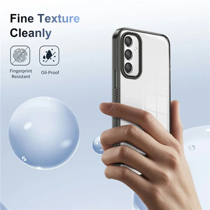 For 	Samsung Galaxy A25 5G (Global) (161.0 x 76.5 x 8.3mm) Clear Phone Case TPU PC Anti-Slip Drop-Proof Back Cover