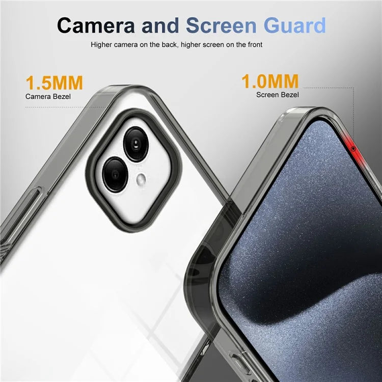 For Samsung Galaxy A05 4G Clear Phone Case TPU PC Anti-Slip Drop-Proof Back Cover