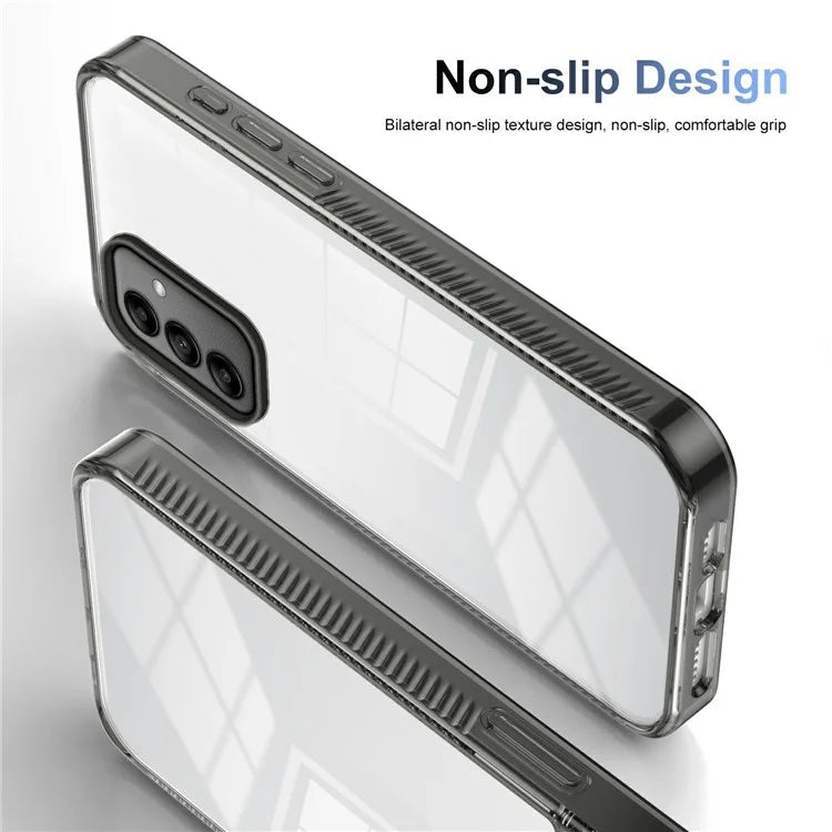 For Samsung Galaxy A05s 4G Clear Phone Case TPU PC Anti-Slip Drop-Proof Back Cover
