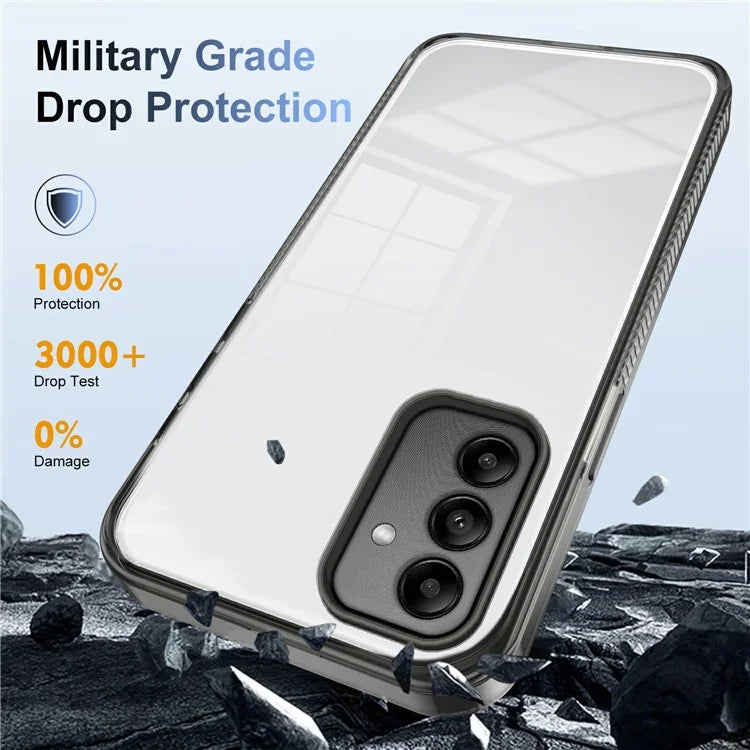 For Samsung Galaxy A05s 4G Clear Phone Case TPU PC Anti-Slip Drop-Proof Back Cover