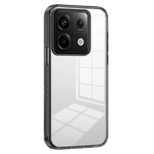 For Xiaomi Redmi Note 13 Pro 5G Clear Phone Case TPU PC Anti-Slip Drop-Proof Back Cover