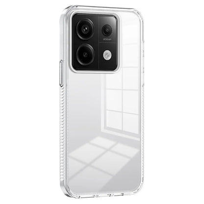 For Xiaomi Redmi Note 13 Pro 5G Clear Phone Case TPU PC Anti-Slip Drop-Proof Back Cover