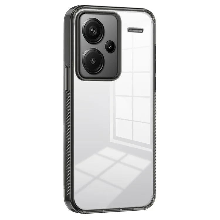 For Xiaomi Redmi Note 13 Pro+ 5G Clear Phone Case TPU PC Anti-Slip Drop-Proof Back Cover