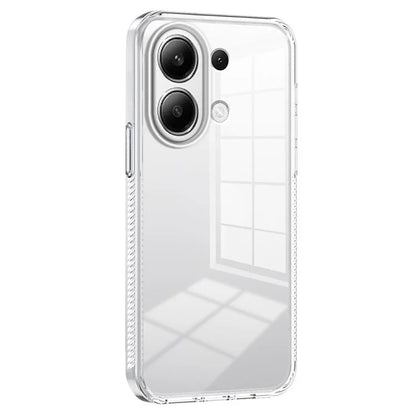 For Xiaomi Redmi Note 13 4G Clear Phone Case TPU PC Anti-Slip Drop-Proof Back Cover