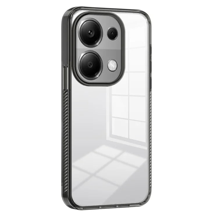 For Xiaomi Redmi Note 13 Pro 4G Clear Phone Case TPU PC Anti-Slip Drop-Proof Back Cover