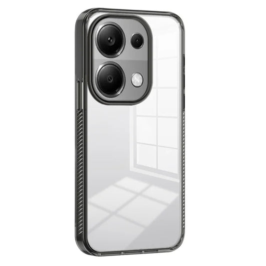 For Xiaomi Redmi Note 13 Pro 4G Clear Phone Case TPU PC Anti-Slip Drop-Proof Back Cover