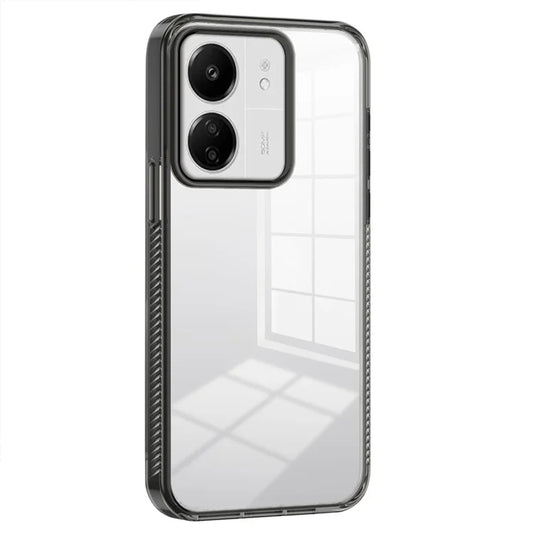 For Xiaomi Redmi 13C 4G / 5G Clear Phone Case TPU PC Anti-Slip Drop-Proof Back Cover