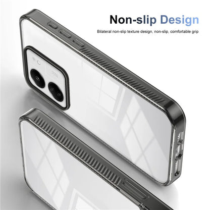 For Xiaomi Redmi 13C 4G / 5G Clear Phone Case TPU PC Anti-Slip Drop-Proof Back Cover