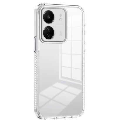 For Xiaomi Redmi 13C 4G / 5G Clear Phone Case TPU PC Anti-Slip Drop-Proof Back Cover