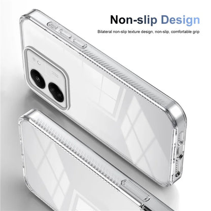 For Xiaomi Redmi 13C 4G / 5G Clear Phone Case TPU PC Anti-Slip Drop-Proof Back Cover