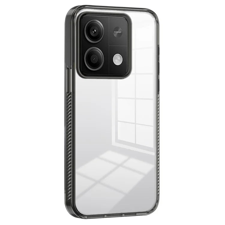 For Xiaomi Redmi Note 13 5G Clear Phone Case TPU PC Anti-Slip Drop-Proof Back Cover