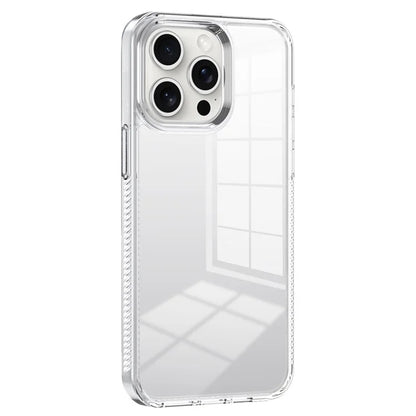 For iPhone 14 Pro Max Clear Phone Case TPU PC Anti-Slip Drop-Proof Back Cover