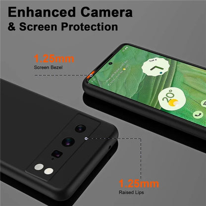 For Google Pixel 8 Pro Case Anti-Scratch TPU Phone Cover 2.2mm Thickness