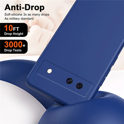 For Google Pixel 8a Case Anti-Scratch TPU Phone Cover 2.2mm Thickness