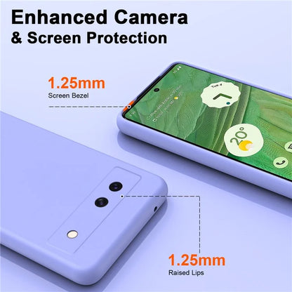 For Google Pixel 8a Case Anti-Scratch TPU Phone Cover 2.2mm Thickness