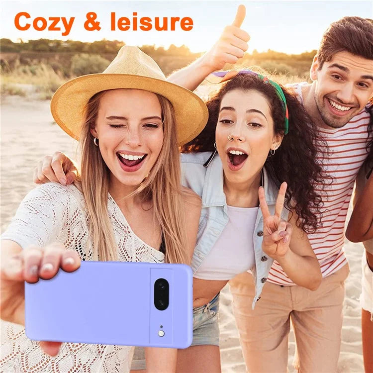 For Google Pixel 7 5G Case Anti-Scratch TPU Phone Cover 2.2mm Thickness