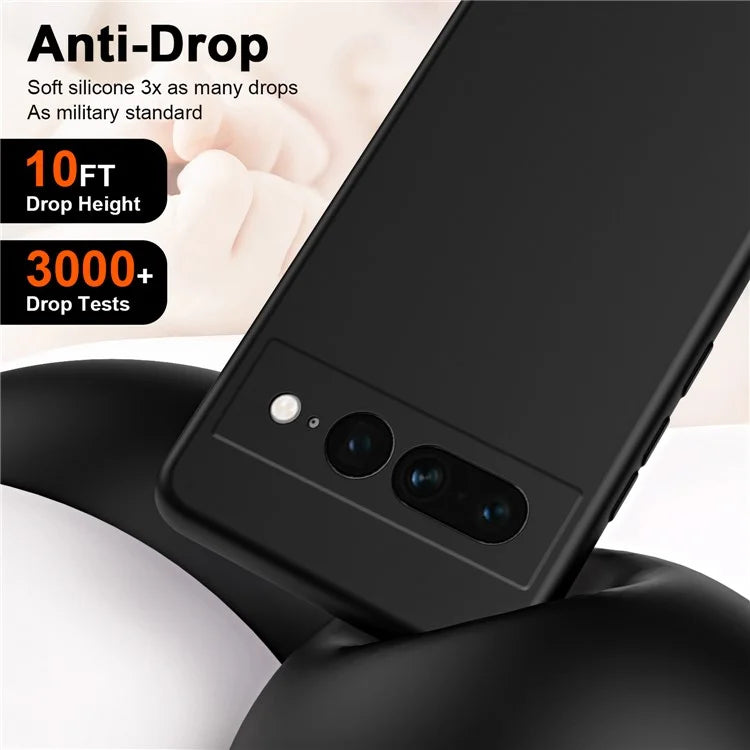 For Google Pixel 7 Pro 5G Case Anti-Scratch TPU Phone Cover 2.2mm Thickness