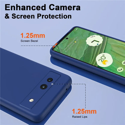 For Google Pixel 7a Case Anti-Scratch TPU Phone Cover 2.2mm Thickness