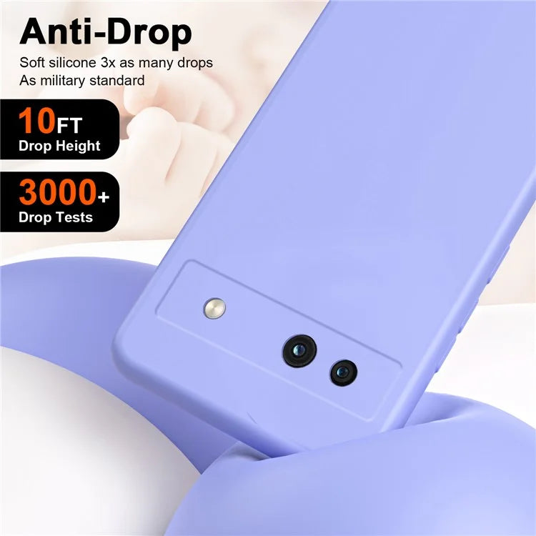 For Google Pixel 7a Case Anti-Scratch TPU Phone Cover 2.2mm Thickness