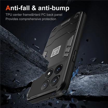 For Xiaomi Poco X6 Pro 5G / Redmi K70E 5G Case PC+TPU Drop-Proof Protective Phone Cover