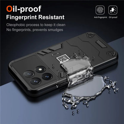 For Xiaomi Poco X6 Pro 5G / Redmi K70E 5G Case PC+TPU Drop-Proof Protective Phone Cover