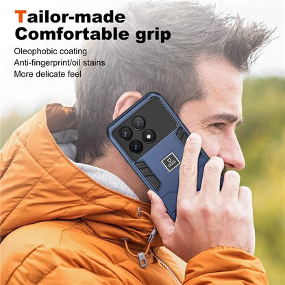 For Xiaomi Poco X6 Pro 5G / Redmi K70E 5G Case PC+TPU Drop-Proof Protective Phone Cover