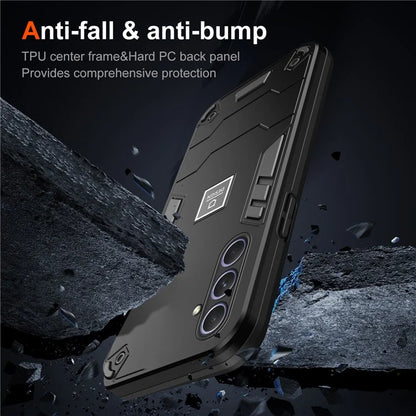 For Samsung Galaxy A55 5G Case PC+TPU Drop-Proof Protective Phone Cover