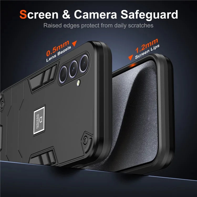 For Samsung Galaxy A55 5G Case PC+TPU Drop-Proof Protective Phone Cover