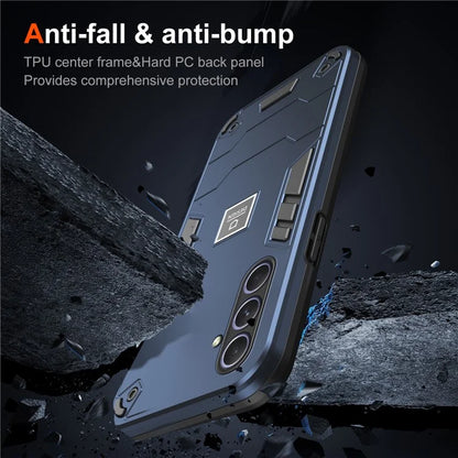For Samsung Galaxy A55 5G Case PC+TPU Drop-Proof Protective Phone Cover