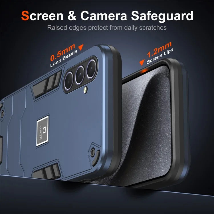 For Samsung Galaxy A55 5G Case PC+TPU Drop-Proof Protective Phone Cover