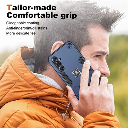 For Samsung Galaxy A55 5G Case PC+TPU Drop-Proof Protective Phone Cover