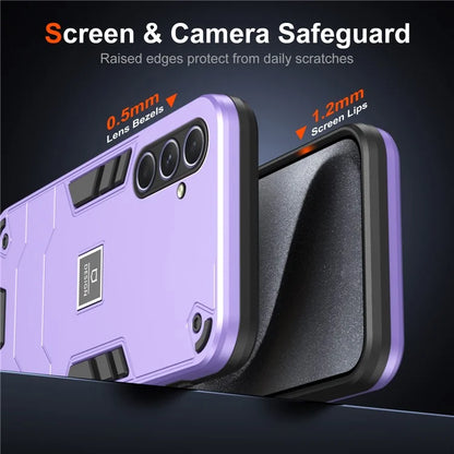 For Samsung Galaxy A55 5G Case PC+TPU Drop-Proof Protective Phone Cover
