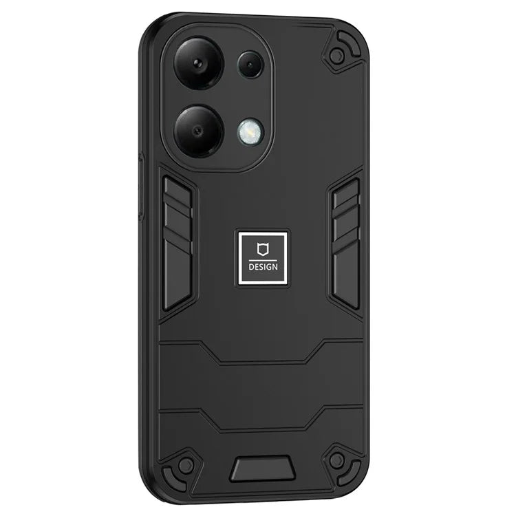 For Xiaomi Poco M6 Pro 4G / Redmi Note 13 Pro 4G Case PC+TPU Drop-Proof Protective Phone Cover