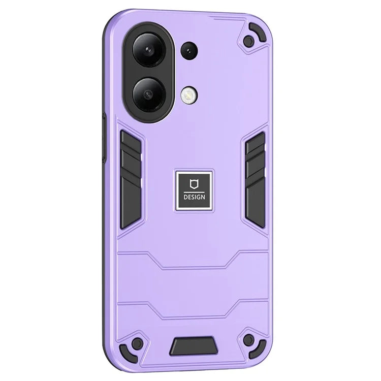 For Xiaomi Redmi Note 13 4G Case PC+TPU Drop-Proof Protective Phone Cover