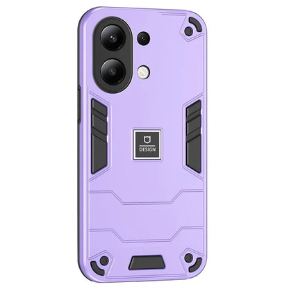 For Xiaomi Redmi Note 13 4G Case PC+TPU Drop-Proof Protective Phone Cover