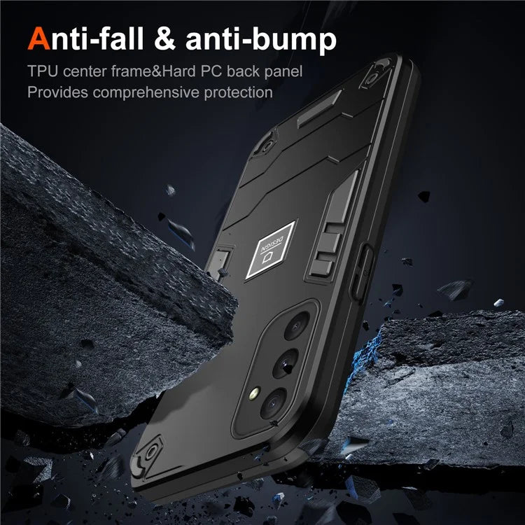 For Samsung Galaxy A35 5G Case PC+TPU Drop-Proof Protective Phone Cover